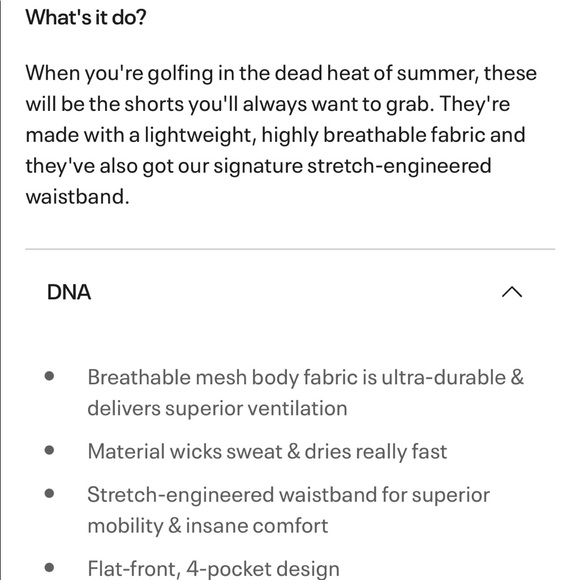 Men’s Under Armour Heatgear Golf Shorts, Size 36 - Picture 7 of 7